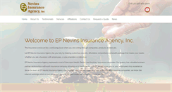 Desktop Screenshot of epnevins.com